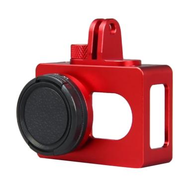 Xiaomi Aluminium Casing with CNC Sc ... r for Yi Action Cam - Red