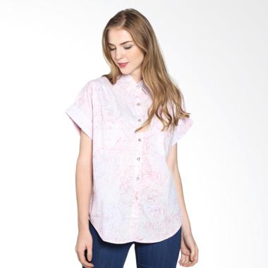 Batik Pria Tampan Wblpd-04081605c Women Actin Shirt Atasan Wanita - Blush