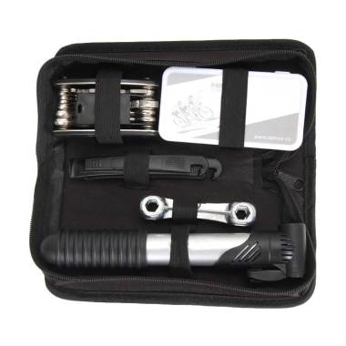 StarStore Sahoo Toolkit Bike Repair/ Alat Pompa dan Tambal Ban Darurat Bold Black