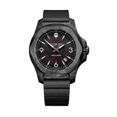 Victorinox Swiss Army I.N.O.X. Carbon Rubber Jam Tangan Pria 241777.1 - Black Black