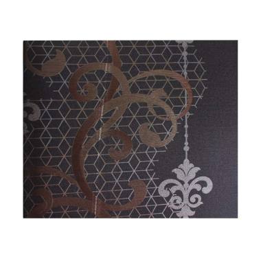 Java Wallpaper Century 506-4 Motif ... er Dinding - Hitam Coklat