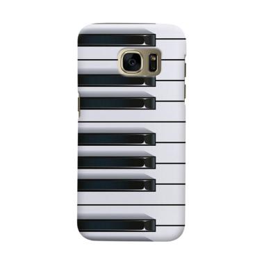 Indocustomcase piano Casing for Samsung Galaxy S6 Edge