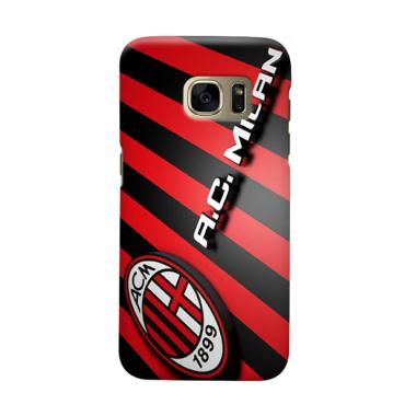 Indocustomcase AC Milan ACM05 Cover Casing for Samsung Galaxy S7 Edge