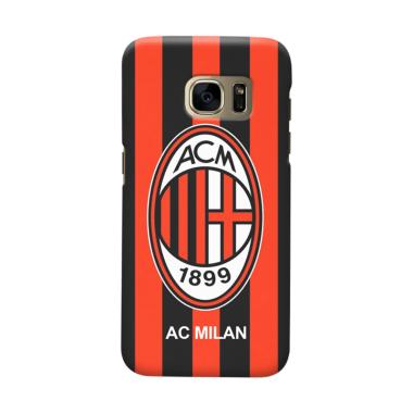 Indocustomcase AC Milan ACM06 Cover Casing for Samsung Galaxy S7 Edge