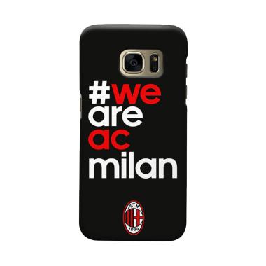 Indocustomcase AC Milan ACM01 Cover Casing for Samsung Galaxy S7