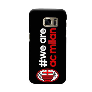 Indocustomcase AC Milan ACM02 Cover Casing for Samsung Galaxy S7
