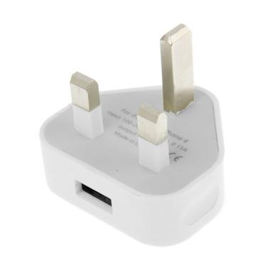 Jual Apple Original Adapter Charger For Iphone Uk Online Juni 2020