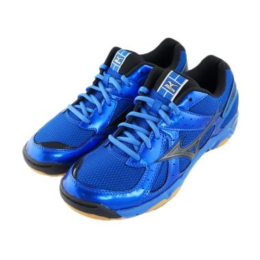 Mizuno Wave Twister 4 Sepatu VollyV1GA157094 - Strong Blue Black