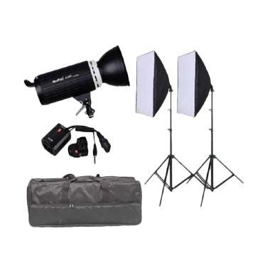 Third Party Mini Master Godox A-250 Kits Paket Lampu Studio - Hitam