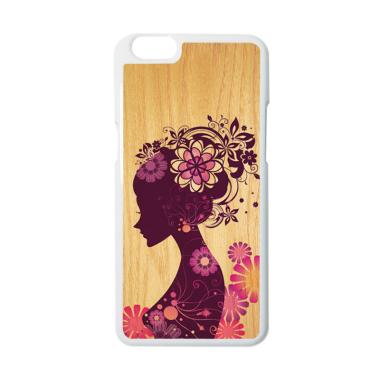 Heavencase Motif Cewe Cewek Pretty Girl Hardcase Casing for Oppo A39 - Putih