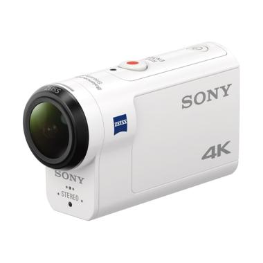 SONY FDR-X3000 Action Camera - White + Free Memory MircoSD 8GB