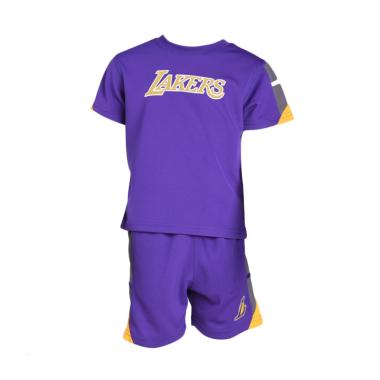 NBA Outerstuff 24OIP Los Angeles La ... Ungu Set Baju Basket Anak