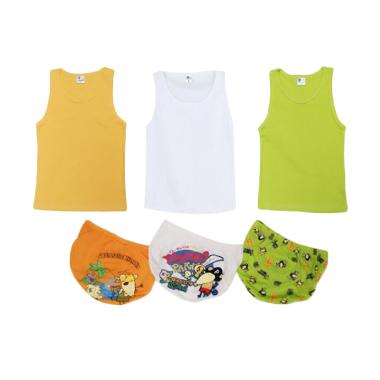 Pierre Uno Kids Combo Pack Pirates  ... am Anak Laki-laki [6 Pcs]