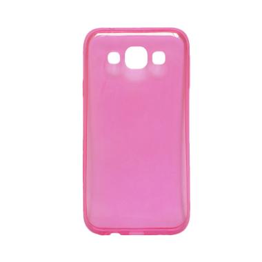 Ultrathin Transparant Softcase Casing for Samsung Note 3 neo N750 - Pink
