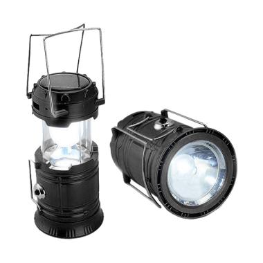 Maximo Lampu Camping Emergency Sola ... 5700 Multi Fungsi - Biru