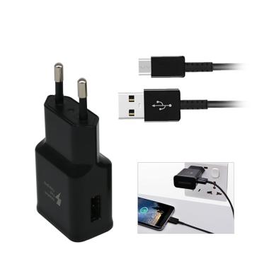 Charger HP Samsung Original Type C ... axy S8 or S8 Plus - Black