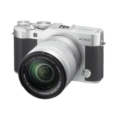 Fujifilm X-A3 with 16-50mm Lens Ka ... lver Free Mini 8 + Memory