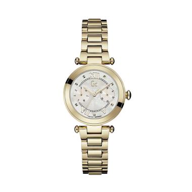 Guess Collection Gc Ladychic Y06008L1 Stainless Jam Tangan Wanita - Gold Gold