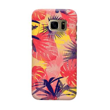Indocustomcase Forest Casing Cover Casing for Samsung Galaxy S7 Edge