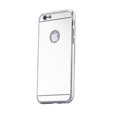 Kimi Mirror Case Aluminium Bumper B ... e iPhone 5/5S/SE - Silver