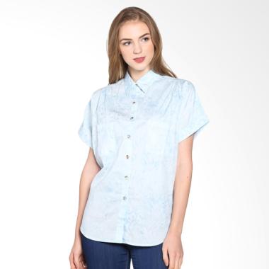 Batik Pria Tampan Wblpd-04081606c Women Whirlwind Shirt Atasan Wanita - Ice