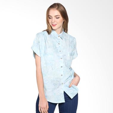 Batik Pria Tampan Wblpd-04081604c Women Water Actin Shirt Atasan Wanita - Ice