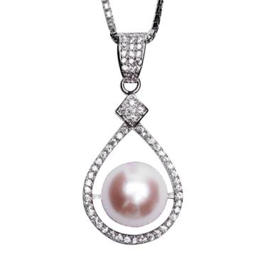 Royale Jewel WGP 115B Kalung Perak ... iara Asli with Velvet Box