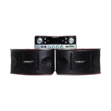 Krezt KA-155SP Mini Karaoke Set with Amplifier Speaker System