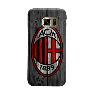 Indocustomcase AC Milan ACM04 Cover Casing for Samsung Galaxy S7 Edge