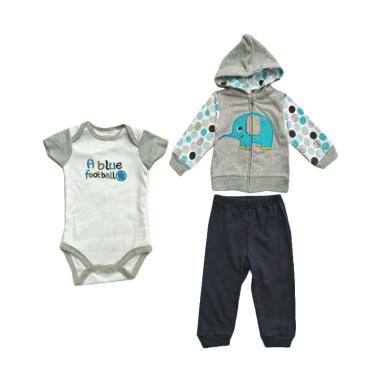 ChloebabyShop F1041D Jumper Baby Se ... nt Pakaian Bayi Laki Laki