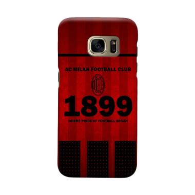 Indocustomcase AC Milan ACM08 Cover Casing for Samsung Galaxy S7 Edge