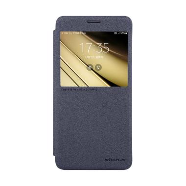 Nillkin Original Sparkle Leather Fl ... Samsung Galaxy C7 - Black