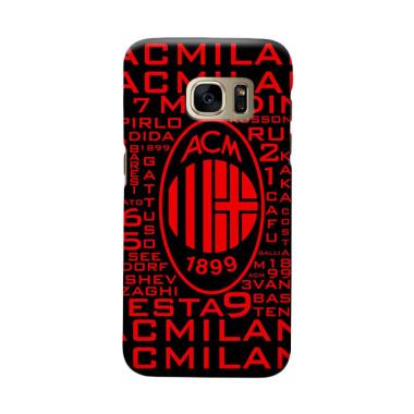 Indocustomcase AC Milan ACM09 Cover Casing for Samsung Galaxy S7 Edge