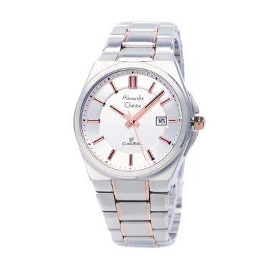 Alexandre Christie Pria 8506 Stainl ... m Tangan Pria - Rose Gold