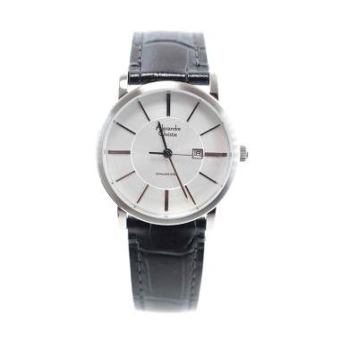 Alexandre Christie 8344 LDLSSSL Lea ... Jam Tangan Wanita - Hitam