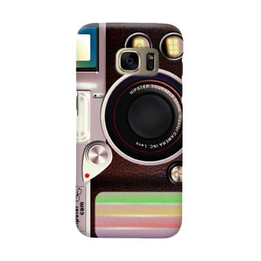 Indocustomcase Lomo Camera Cover Casing for Samsung Galaxy S6 Edge