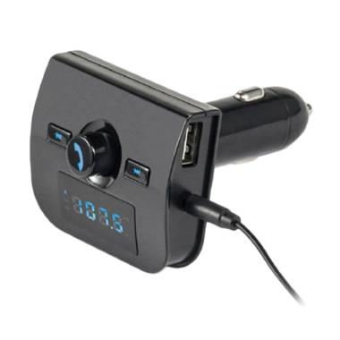 XK-760 Bluetooth 4.0 Handsfree Kit [Dual USB Car Charger/MP3 Player/FM Transmitter]