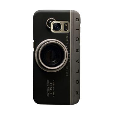 Indocustomcase Camera Polaroid Cover Casing for Samsung Galaxy S7