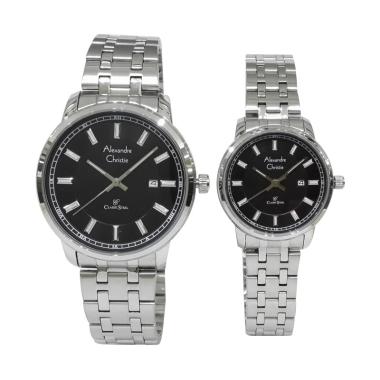 Alexandre Christie Classic Steel 85 ... Tangan Pasangan - Silver