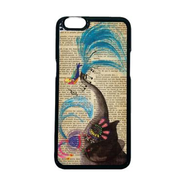 HeavenCase Hitam Motif Gajah Elepha ... or Oppo R9s Plus - Hitam