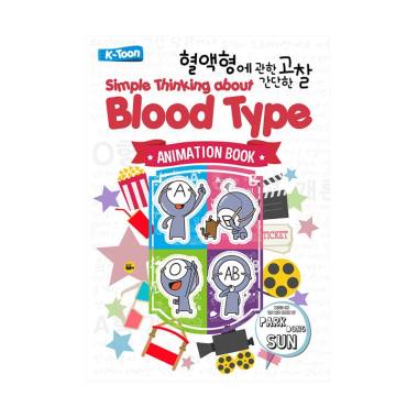penerbit haru k toon simple thinking about blood type animation by park dong sun buku komik