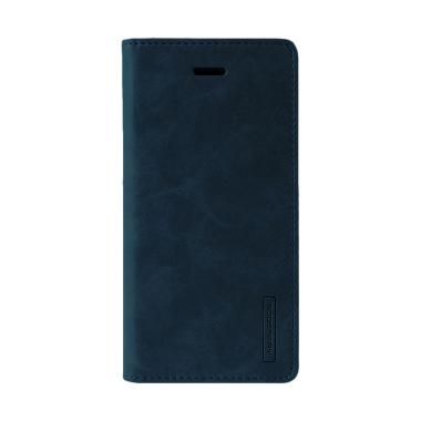 Goospery Mercury Blue Moon Flip Cover Casing for Samsung Galaxy J5 J500 - Navy
