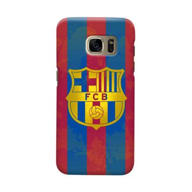 Indocustomcase FC Barcelona FCB12 Cover Casing for Samsung Galaxy S7 Edge