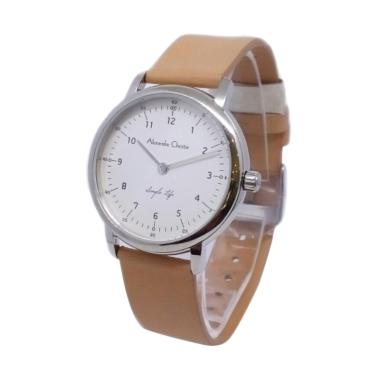 Alexandre Christie 1430903 Analog T ... an Wanita - Silver Coklat
