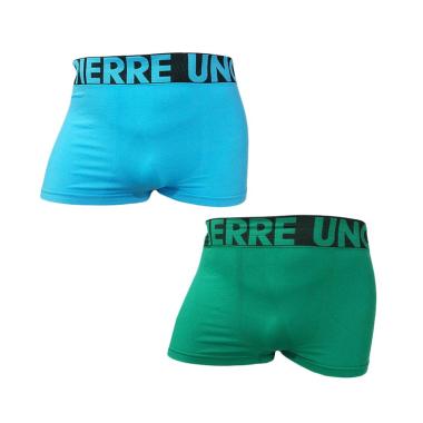 Pierre Uno - Celana Dalam Pria - S ... git dan Hijau Tua - 2 Pcs