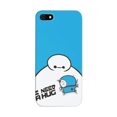 Indocustomcase Baymax Doraemon Cove ... for Apple iPhone 5/5S/SE