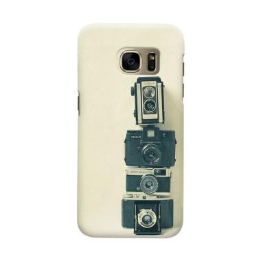Indocustomcase Camera Colection Cover Casing for Samsung Galaxy S6 Edge