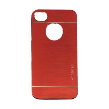 Motomo Metal Hardcase Backcase Casi ... 5G/ iPhone 5S/ 5SE - Red