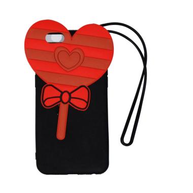 VR 3D Candy Love Edition Silicon So ... ngan for Oppo A39 - Black