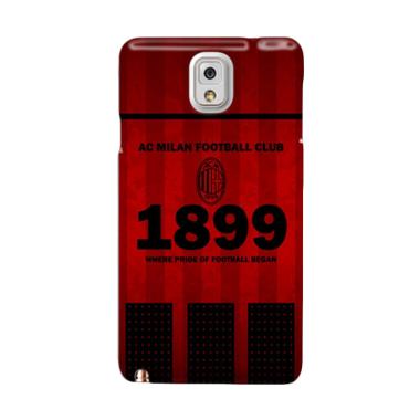 Indocustomcase AC Milan FC Custom H ... msung Galaxy Note 3 N9000